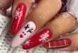 14 Red Christmas Nails That’ll Make Your Manicure Stand Out This Season