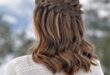 20 Pretty Cute Waterfall Hairstyles for Girls