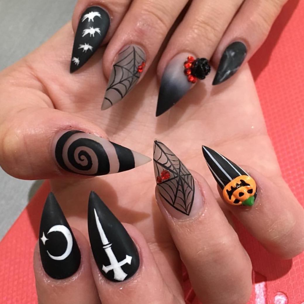Variety Of Designs And Patters Nail Art