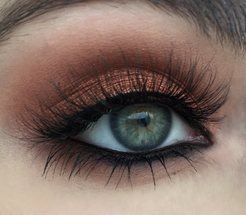 25 copper eyeshadow makeup
