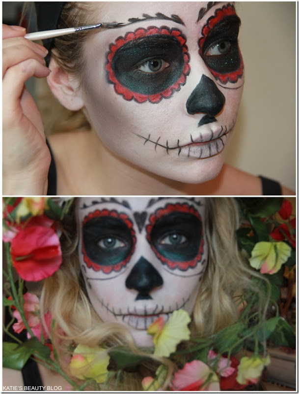 Dayof the Dead Halloween makeup
