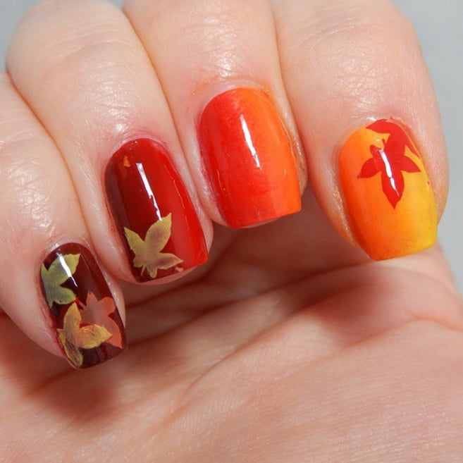 Amazing autumn nail art