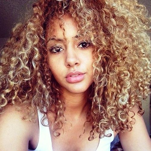 Highlighted Natural Curls