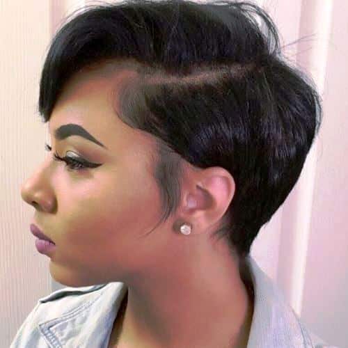 Front and Forward Short Haircut for Black Women