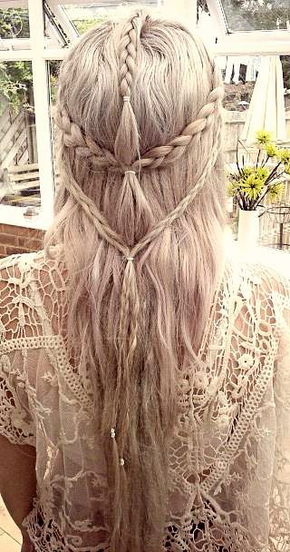 Lacey Braid Hairstyle