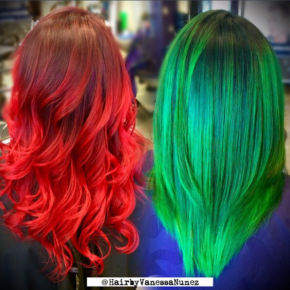 Medium Colored Hairstyles