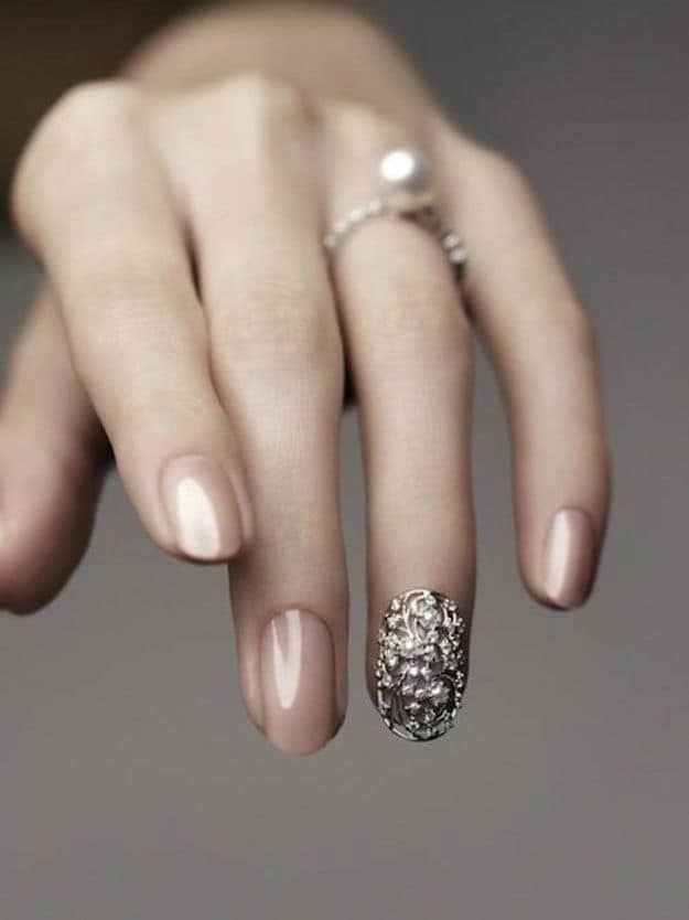 wedding nail designs 35