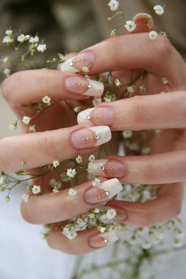 wedding nail designs 38