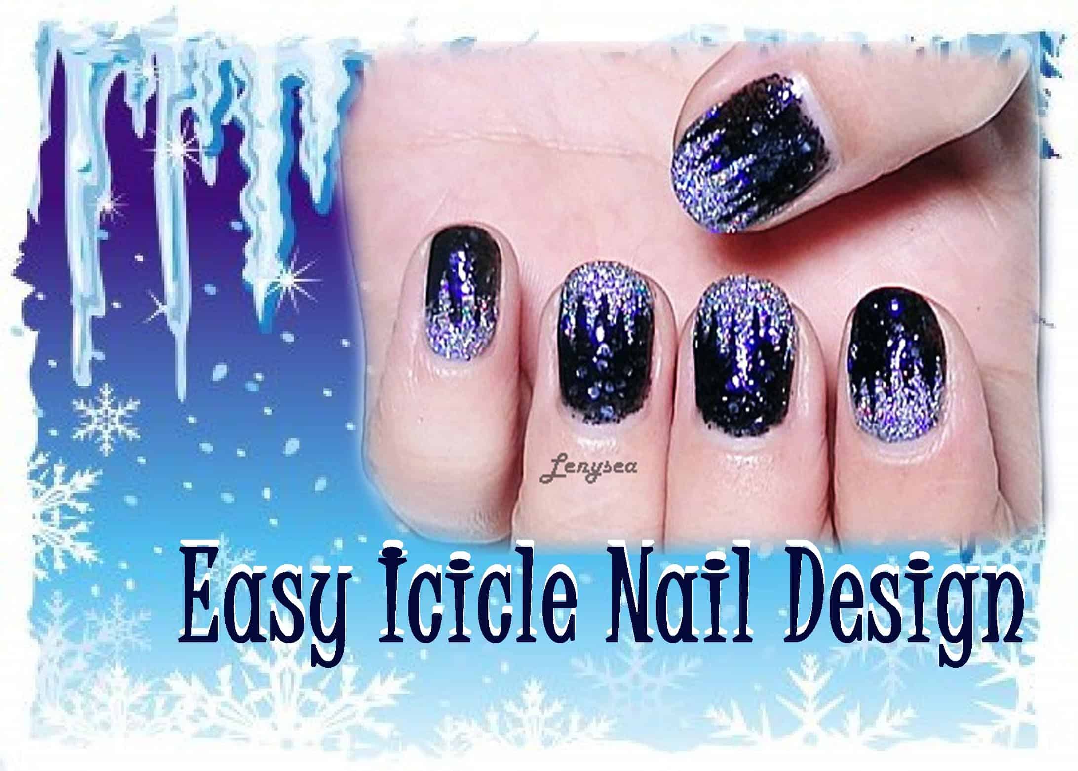 Easy icicle nails