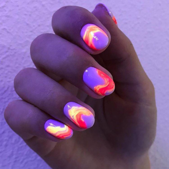 Summer Nail Ideas neon nails