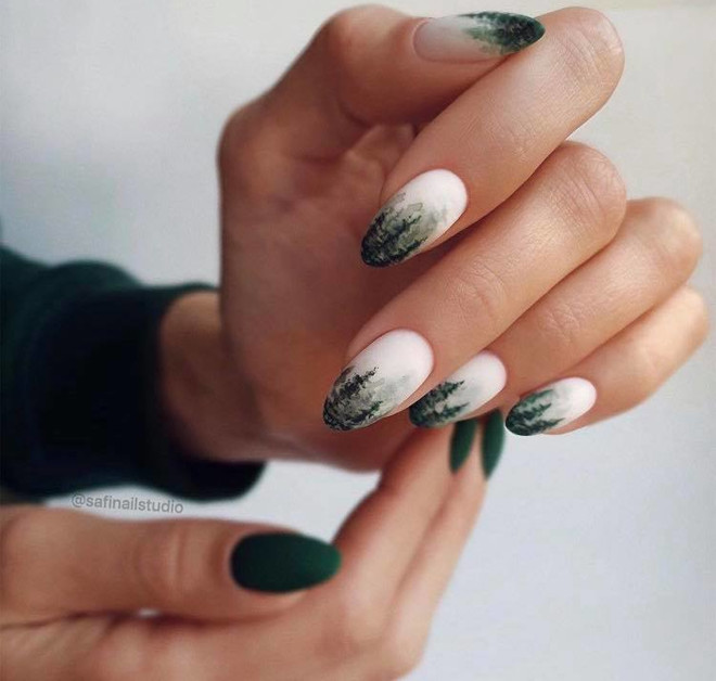 ditch the predictable manicures for these statement winter nail designs