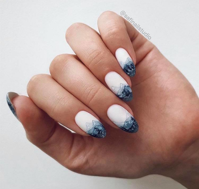 ditch the predictable manicures for these statement winter nail designs