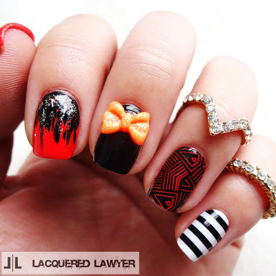 Design halloween manicure