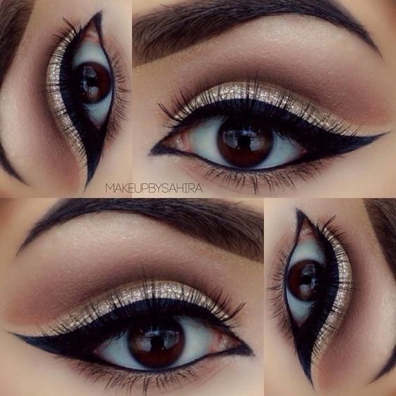 New Year’s Eve Eye Makeup