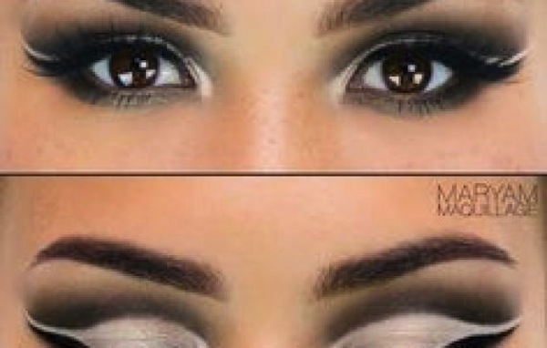 A defined crease