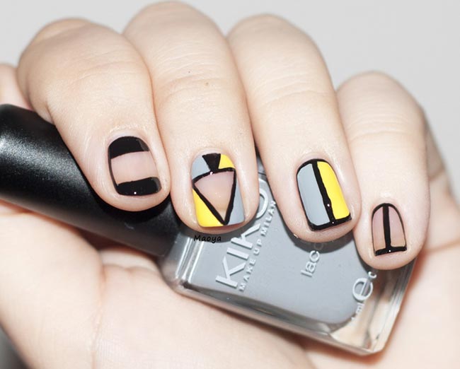 Negative Space Nail Art Ideas Trendy for 2015