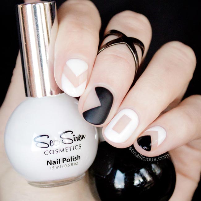 Negative Space Nail Art Ideas Trendy for 2015