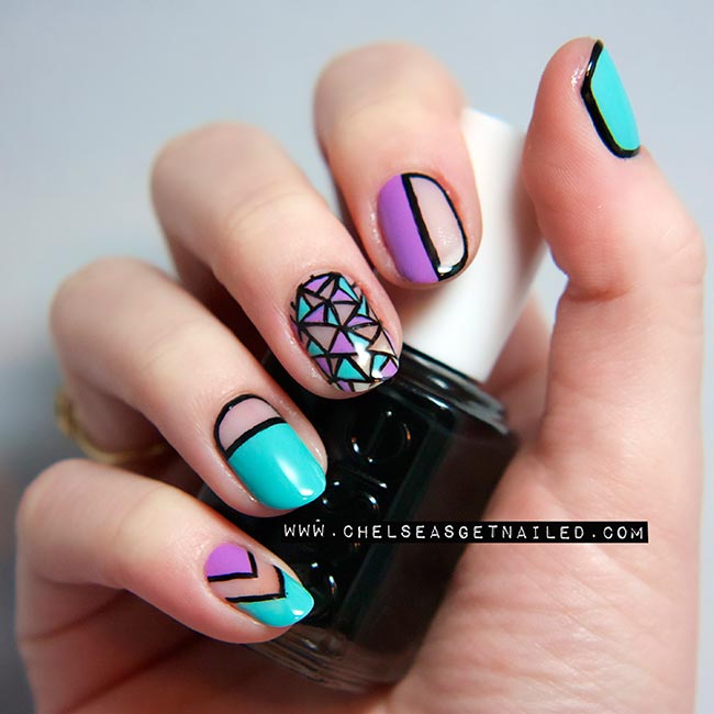 Negative Space Nail Art Ideas Trendy for 2015