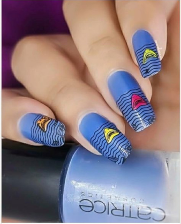 Shark Week Nail Art is A Trend We Never Saw Coming