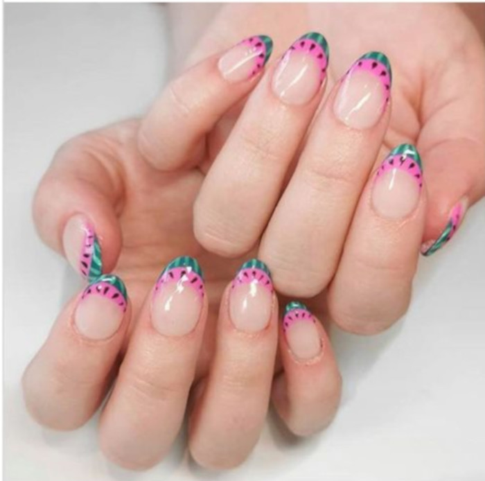 Watermelon Nail Art Is The Hottest Summer Trend